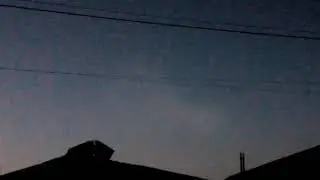 Удивительное явление на небе, в Туркмении.(Мары)