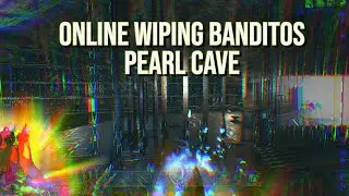 Online Wiping Banditos Out Of a Center Pearl Cave [ ARK Official PvP PS5 ]