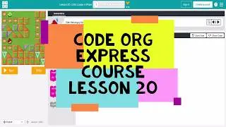 Code Org Express Course Lesson 19 Until Loops in Maze - Course D Lesson 17 - Code.org Lesson 19