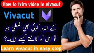 How to split video clip using vivacut pro video editor