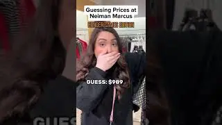 Guessing Prices at Neiman Marcus (Hunger Games Edition) CHALLENGE
