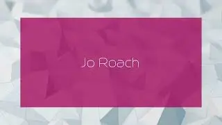 Jo Roach - appearance