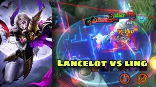 LANCELOT VS LING ‼️||GAMEPLAY LANCELOT||MLBB