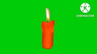 Lighting Candle Greenscreen