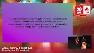 J-Fall 2023: Lights, Camera, GitHub Actions! - Andres Almiray & Ixchel Ruiz