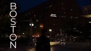 I went to Boston.
