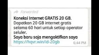 INTERNET GRATISS-10GB SETIAP BULAN