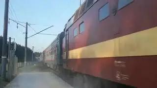 [РЖД] Электрвоз ЧС4Т-290.(Москва-Калиниград.)оп.Печинский.