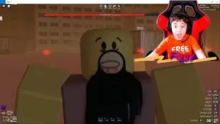 Slaying ZOMBIES on ROBLOX