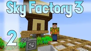 Minecraft SkyFactory 3 - Ep. 2 - Cobble for Days