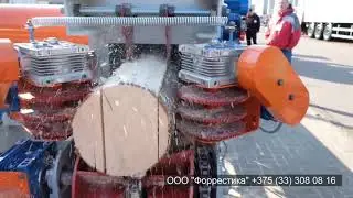 Двухвальный брусовочный станок СБЦ340