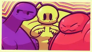 3 Round Dinos! 🎈🍐🫐