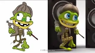 The Crazy Frogs - Ding Dong Song Drawing Meme