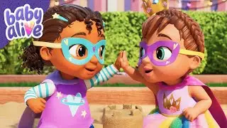 Le bac à sable, un plaisir d'été pour les bébés 🌈 NOUVEAU Baby Alive Episode