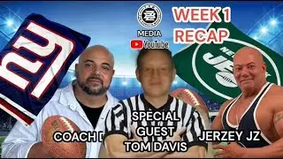 Zapata Bros and Tom Davis recap Week 1 NFL local teams. The Good, The Bad and the GIANTS!