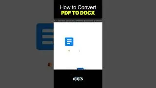 How to convert pdf to DOCX |convert pdf to word 