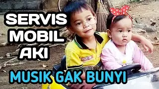 Servis Mobil Aki PART 2 perbaiki Aksesoris Musik VLOG002