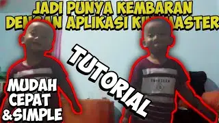 CARA MEMBUAT VIDEO MENJADI ADA DUA ATAU KEMBAR DI APK KINEMASTER SIMPLE