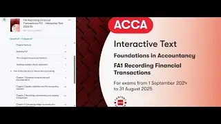 ACCA FIA FA1: Lesson6 of Chapter1 Discount, Rebate & Allowances Explained very well