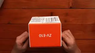 Распаковка Sony zv-e10