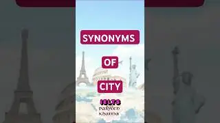 City (Synonyms) 