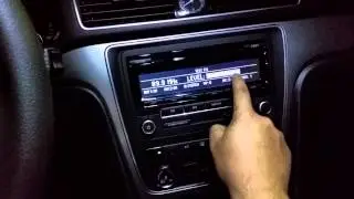Hidden (Relatively Pointless) VW Radio Menu