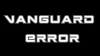 Vanguard Error CE-34878-0 PS4