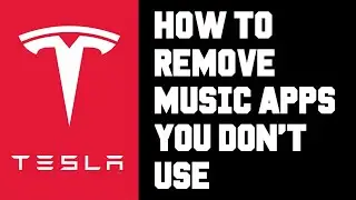 Tesla How To Delete Music Apps You Don't Use - Remove Music Apps From Search Results Tesla