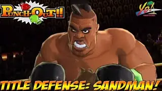 Punch Out!! Wii Title Defense! Sandman - YoVideogames