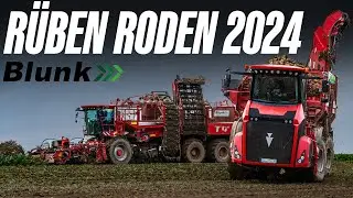 HOLMER | RÜBEN RODEN 2024 | BLUNK | #agriculture #farming #landwirtschaft  #tractor #farm #farmland
