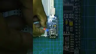 Flashing / Blinking Led Using ESP8266 and programming using mobile (Tutorial-04) 
