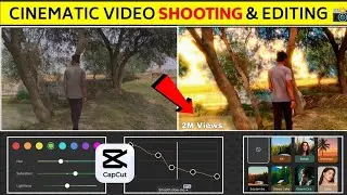 How To Create Cinematic Video ✅| Capcut Se Video Editing Kaise Kare| Video Editing