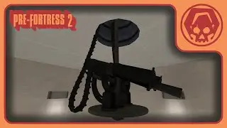 Pre-Fortress 2 - Spawn Room Turret Demonstration