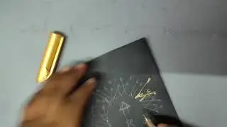 Diwali glitter greeting card for kids