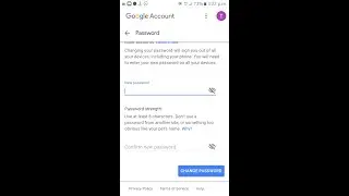 How to change the gmail password || Change the Google account password