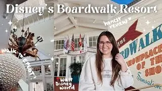 Disney’s Boardwalk Resort REVIEW! ✨ our honest thoughts, deluxe studio villa room, pros & cons!