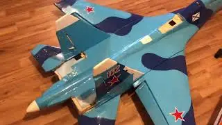 Модель самолета су-27