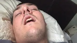 Watch me sleep (Very Great) #25 😪😴 Loud Thicc Snoring 💤 Lucid REM sleeping ASMR 🍖👱🏽‍♀️🌝🍑💨💦