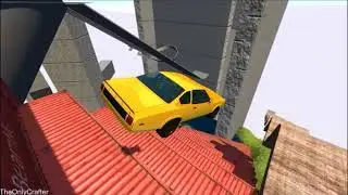 Death Falls Compilation #1 - BeamNG.drive Crashes