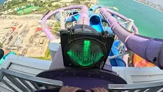 Blackout Water Slide (POV) at Aquaventure Atlantis Dubai