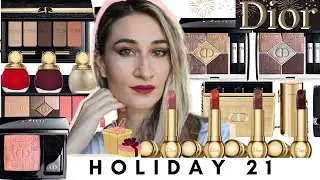 DIOR HOLIDAY 2021 MAKEUP COLLECTION - Atelier of Dreams| REACTION to the Preview, New Palettes