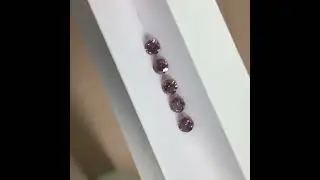 Magenta Color RD Cubic Zirconia #cubiczirconia #gemstone #czstone