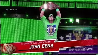 WWE 2k20 sting vs john cena gameplay (2020)