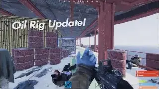 Rust Console Oil Rig Update + PvP Clips!