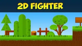 Создание 2D Fighter в Unity | Урок #1 - Создание карты