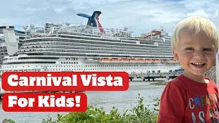 Carnival Vista for Kids | Cruise Travel with Toddlers