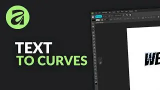 How to Convert Text to Curves in Affinity (Massive Time Saver for Professional Printing)