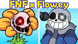 Friday Night Funkin' Vs Flowey FULL WEEK + Secret Songs (FNF Mod/Hard/Undertale Sans)