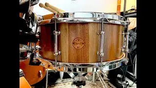 I got a new snare drum [Philly Drum Co]