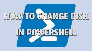 How to change disk in powershell